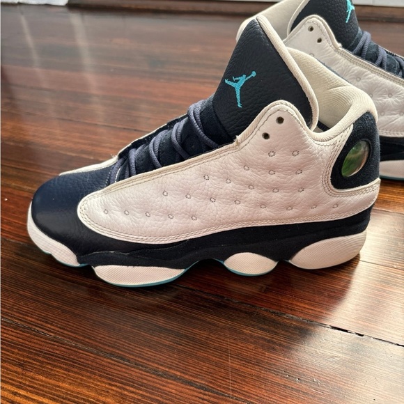 Nike Jordan 13 Retro White Obsidian Powder Blue size 6.5Y - Picture 7 of 12